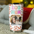 Custom Photo Christmas Birthday Gifts For Dog Mom, Dog Lovers • No One Can Break Our Bond Photo - Personalized 3D Inflated Effect Tumbler
