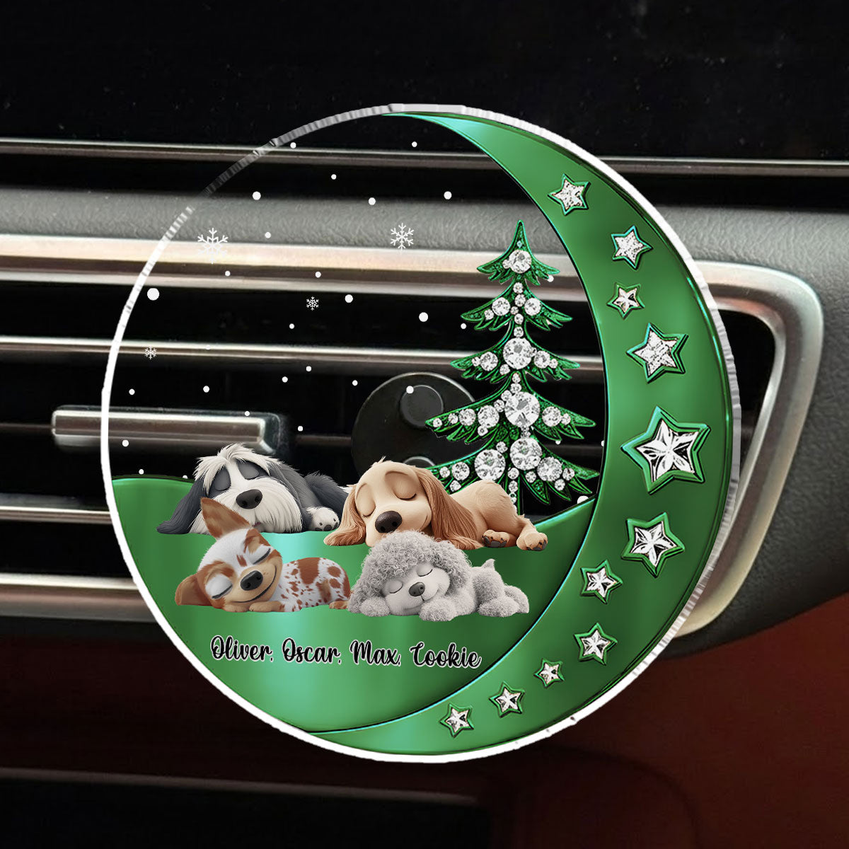 Beside You - Personalized 3D Effect Car Vent Clip