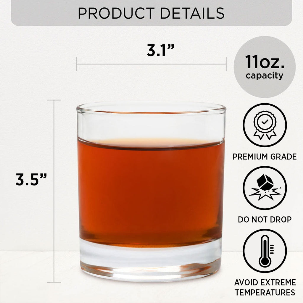 I Own You For Sure Cat Ver - Personalized Whiskey Glass