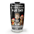 Custom Christmas Birthday Gifts For Pet Lovers • Pur And Kiss Are All You Need - Personalized Tumbler