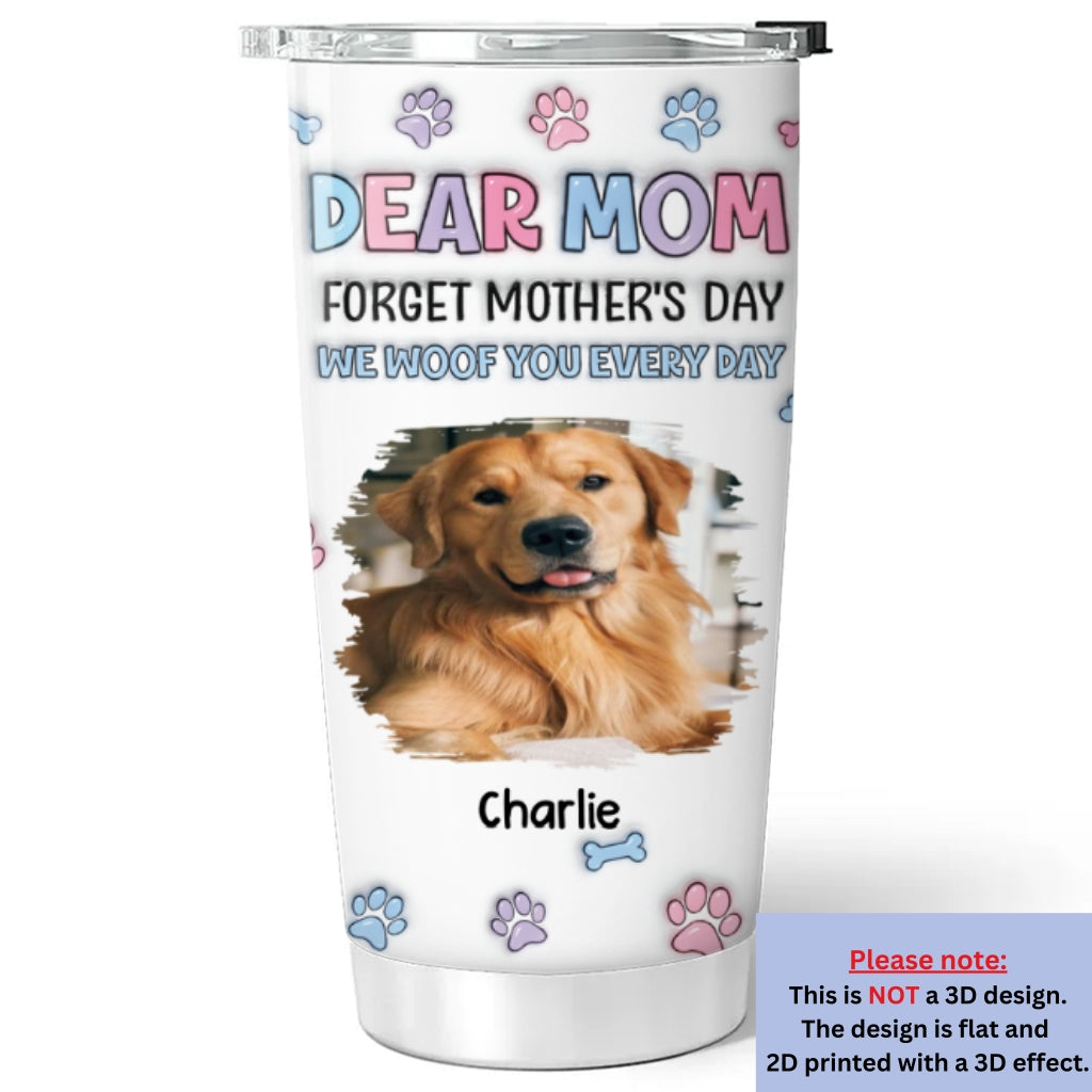 Forget Photo - Personalized 3D Inflated Effect Tumbler