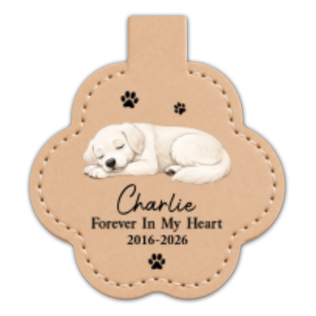 Forever In My Heart - Personalized Pet Fur Keychain