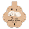 Forever In My Heart - Personalized Pet Fur Keychain