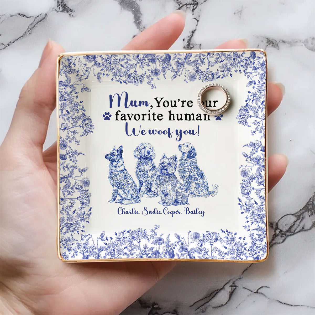 You Are My Favorite - Personalized Jewelry Dish