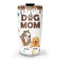 Custom Mother's day Birthday Gifts For Dog Mom, Dog Lovers • Cutest Dog Mom - Personalized 3D Inflated Effect Tumbler