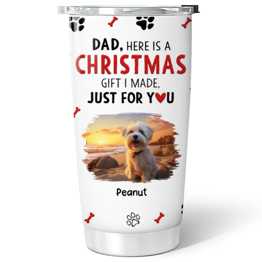Custom Mother's day Birthday Gifts For Pet Mom, Pet Lovers • Little Gift For Dog Dad And Mom Photo - Personalized Tumbler