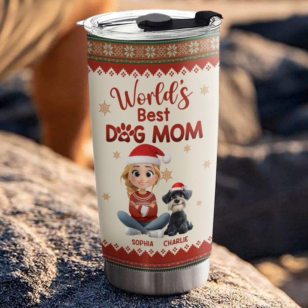 Custom Christmas Birthday Gifts For Dog Mom, Dog Lovers • No Others Than You - Personalized Tumbler