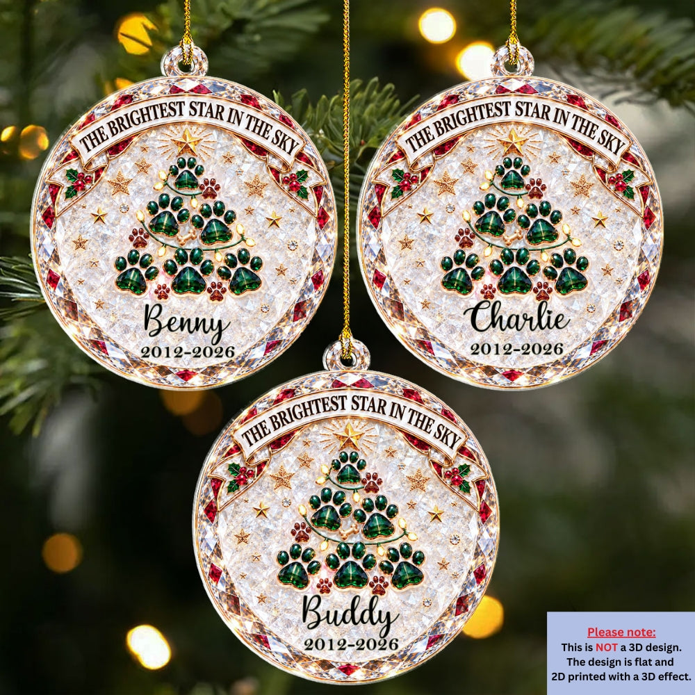 Always Loved - Personalized 3D Effect Acrylic Ornament