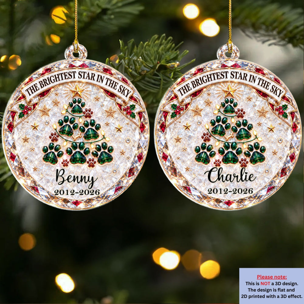 Always Loved - Personalized 3D Effect Acrylic Ornament
