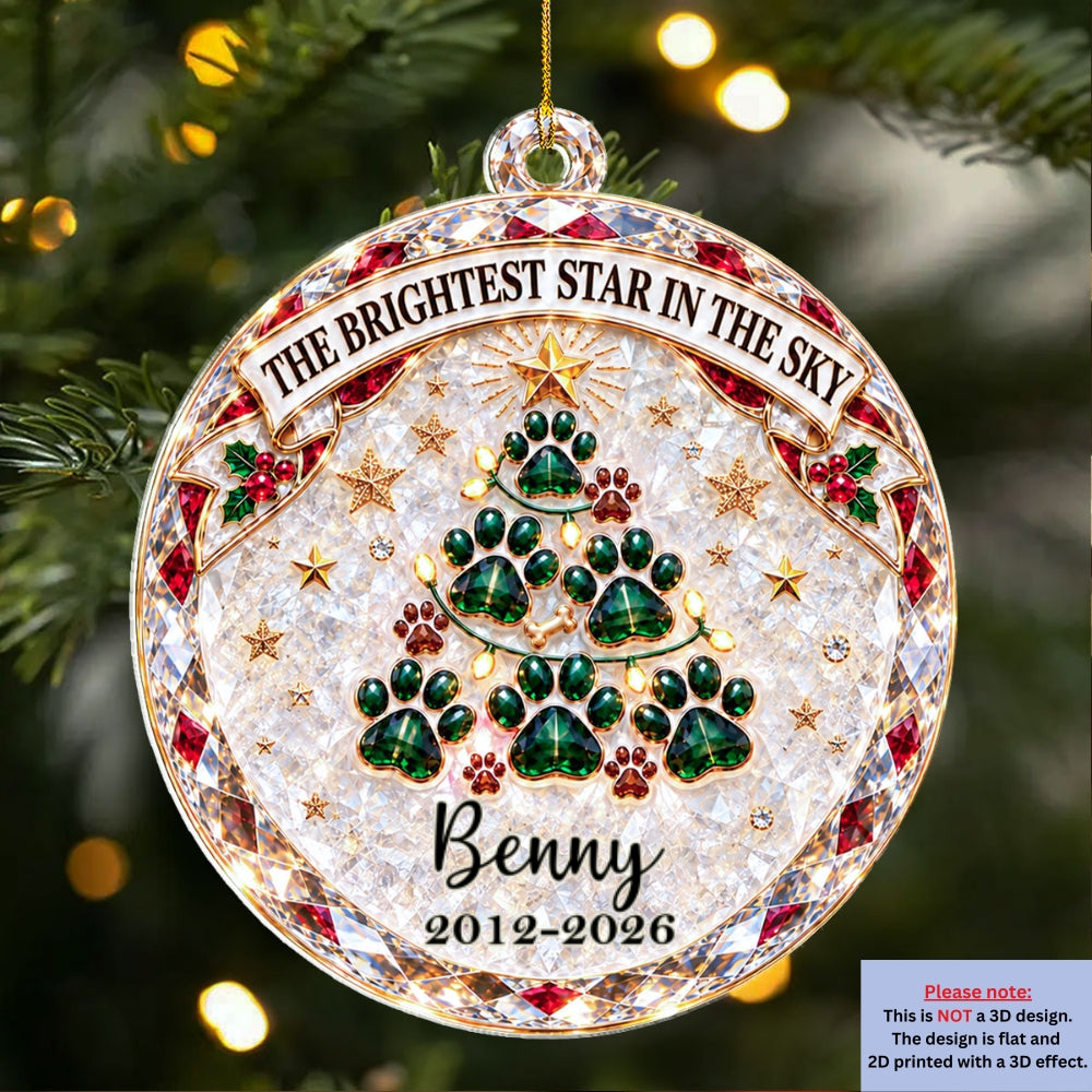 Always Loved - Personalized 3D Effect Acrylic Ornament