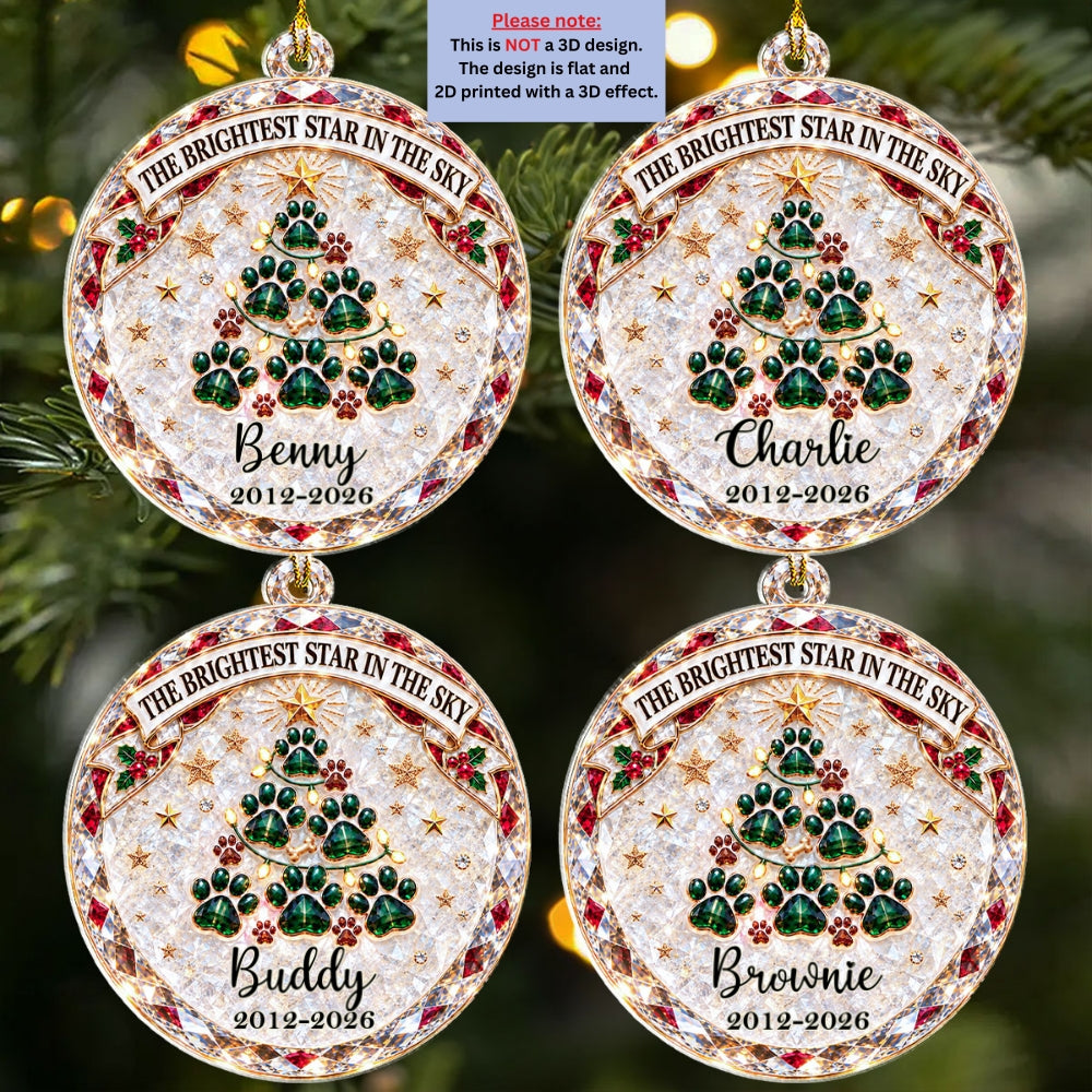 Always Loved - Personalized 3D Effect Acrylic Ornament