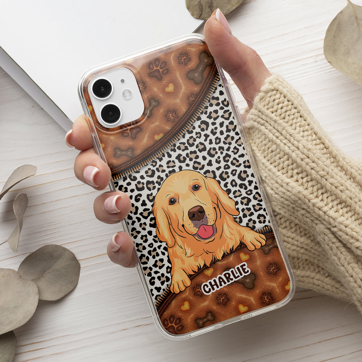 Our Dogs - Personalized 3D Inflated Effect Phone Case