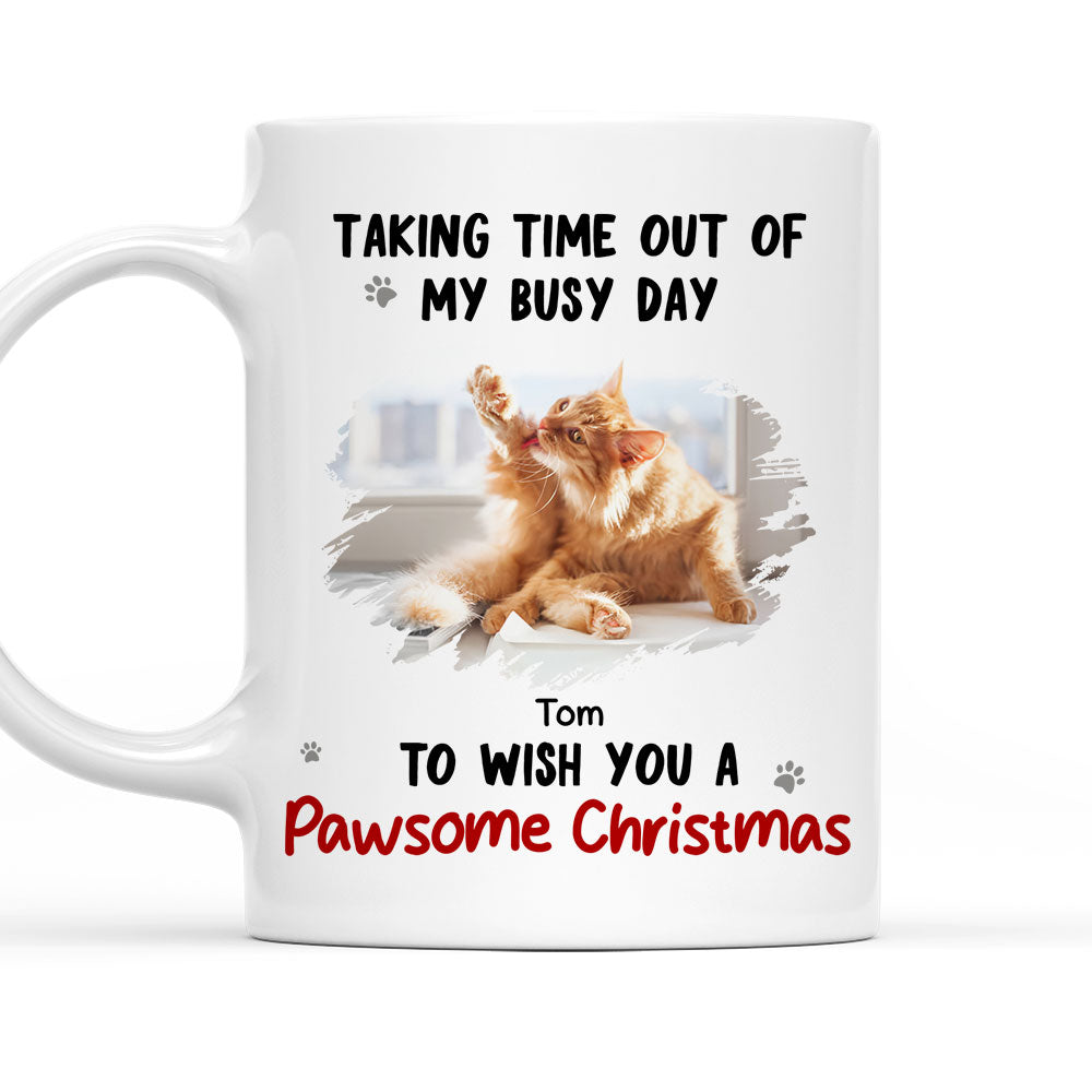 My Busy Day Photo - Personalized Coffee Mug