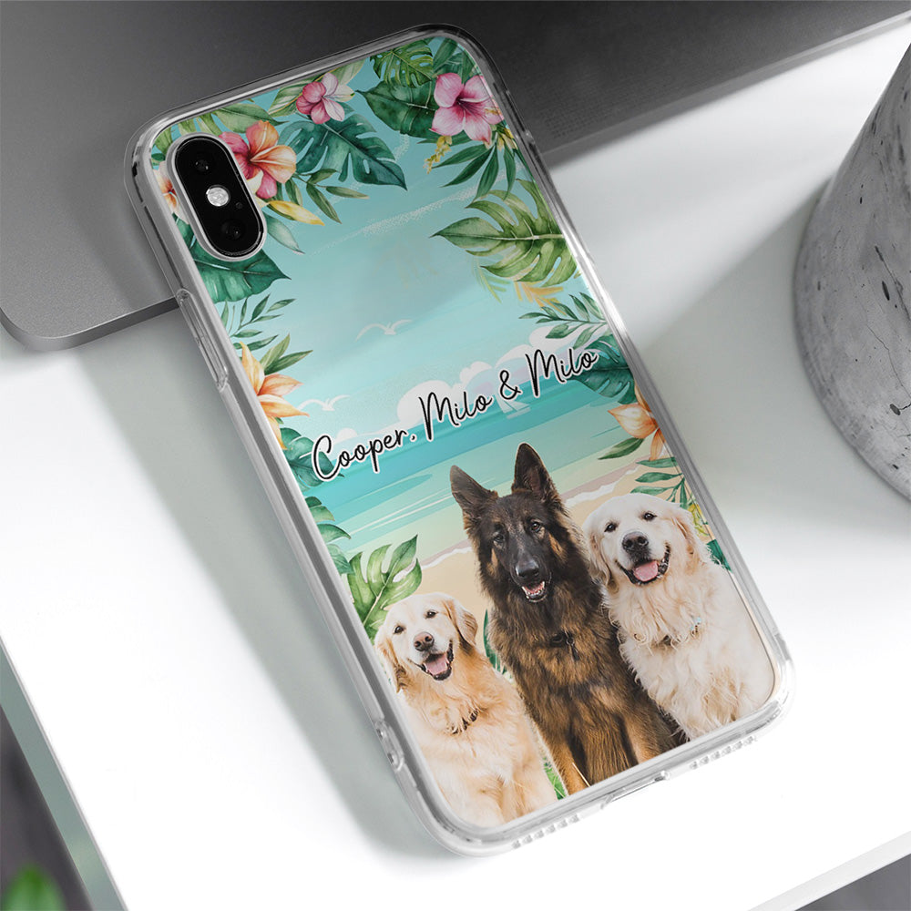 Pet Summer Photo - Personalized Phone Case