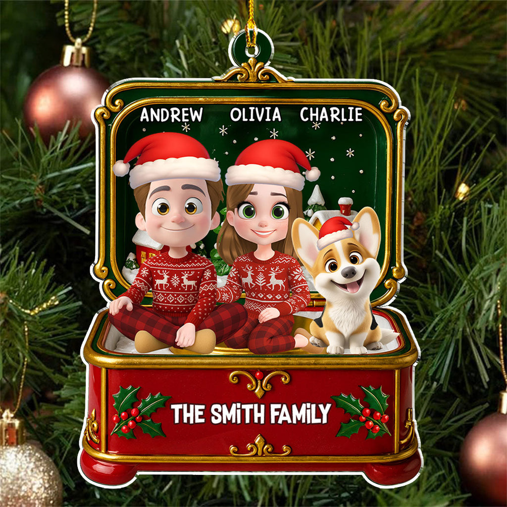 Custom Christmas Decor Home Birthday Gifts For Pet Lovers • Christmas Gift - Personalized Acrylic Ornament