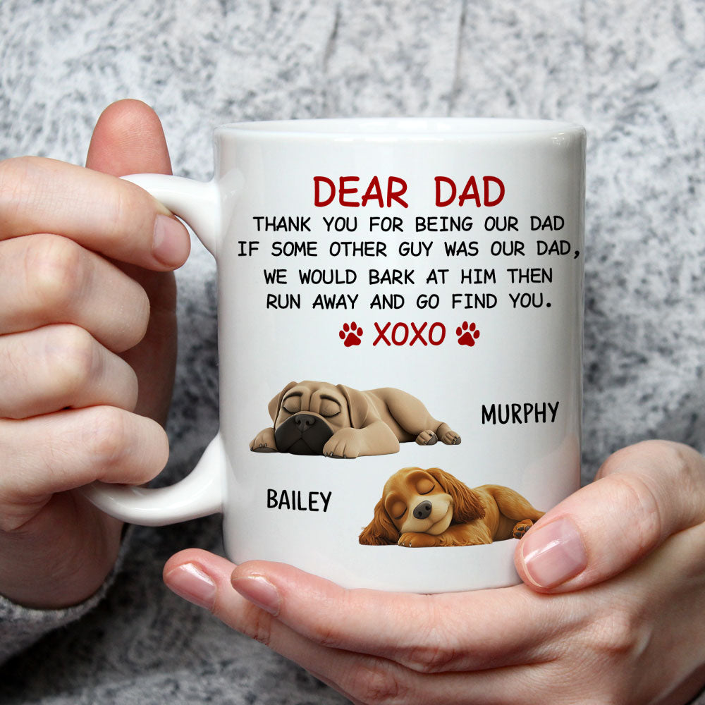 Custom Christmas Birthday Gifts For Dog Lovers • Xoxo Dog Mom - Personalized Coffee Mug