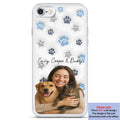 Fur Mom Dad Blue Star Photo - Personalized 3D Inflated Effect Phone Case