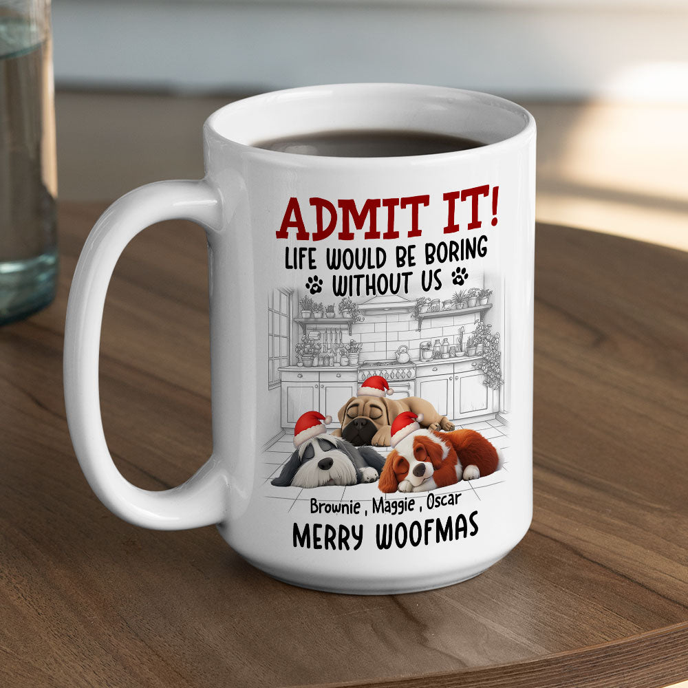 Custom Christmas Birthday Gifts For Dog Lovers • Well Trained Parents - Personalized Coffee Mug
