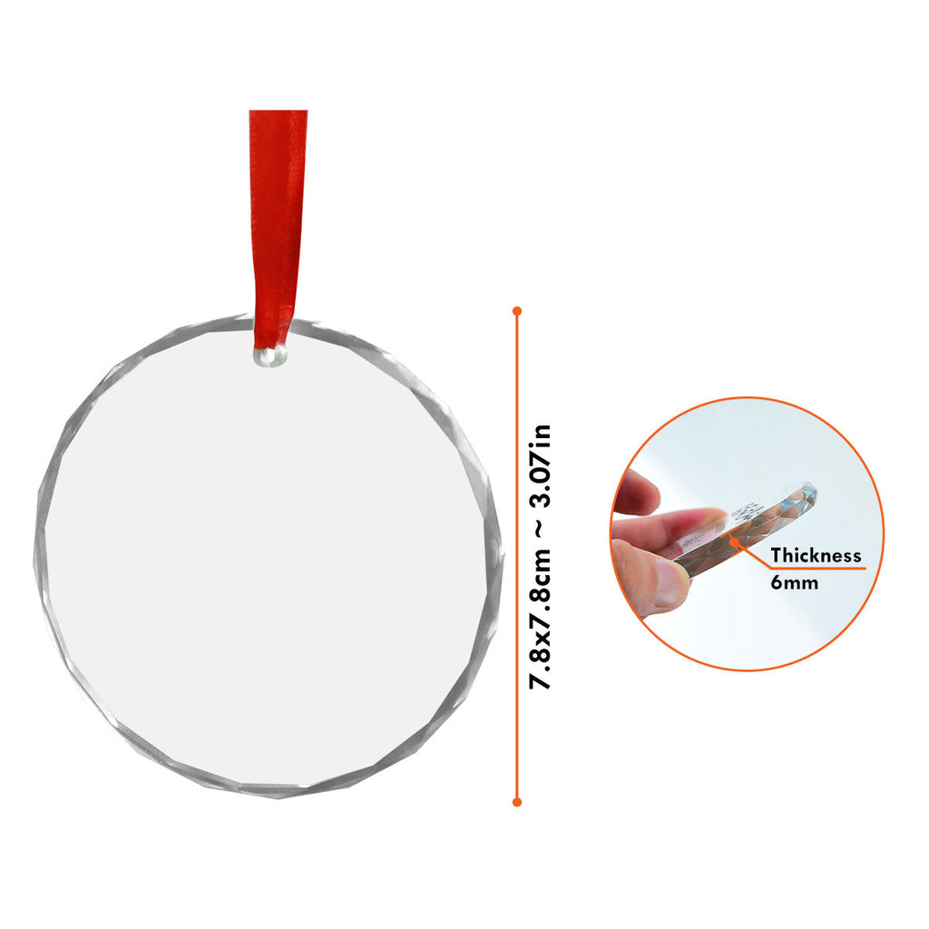 You Me And The Pet - Personalized Glass Ornament