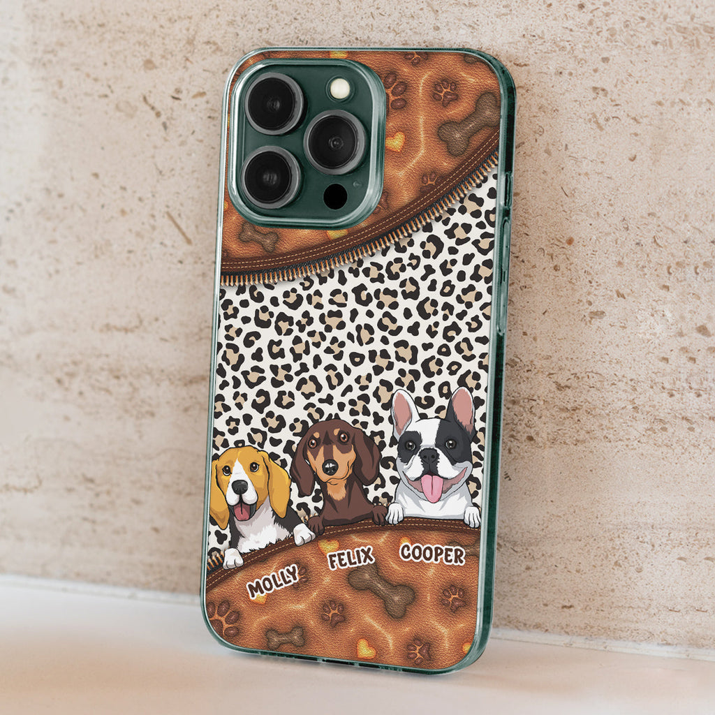 Our Dogs - Personalized 3D Inflated Effect Phone Case