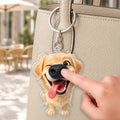 Custom Photo Christmas Birthday Gifts For Dog Lovers • Just One Boop - Personalized Nose Squishy Keychain