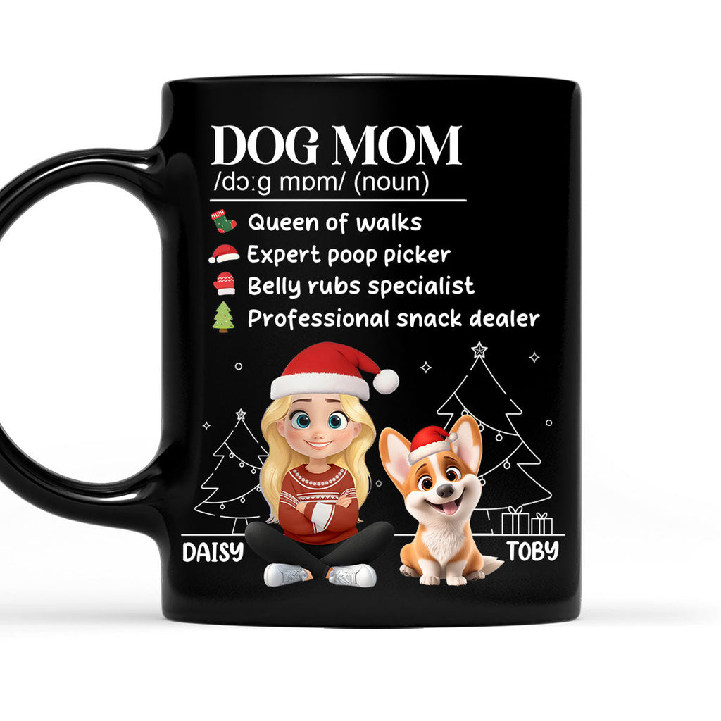 Custom Christmas Birthday Gifts For Dog Lovers • My King And Queen - Personalized Coffee Mug