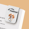 Thinking About You - Personalized Leather Bookmark