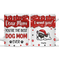 Custom Christmas Birthday Gifts For Dog Lovers • You Are The Best Dog Mom Dad Ever - Personalized 3D Inflated Effect Mug