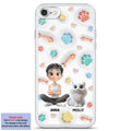 Cute Cat Mom Paw - Personalized 3D Inflated Effect Phone Case