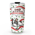 Custom Christmas Birthday Gifts For Pet Lovers • Favorite Human Cake - Personalized 3D Inflated Effect Tumbler