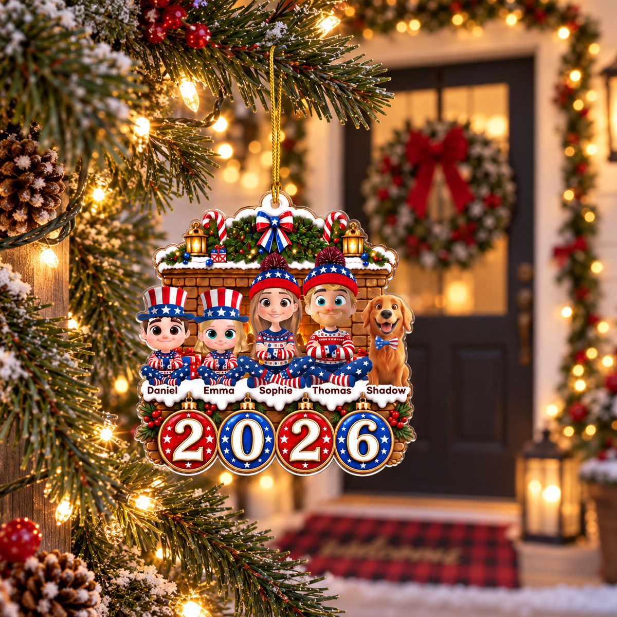 Celebrating 250 Years of Home - Personalized Acrylic Ornament
