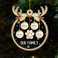 Our New Year Family - Personalized Acrylic Ornament