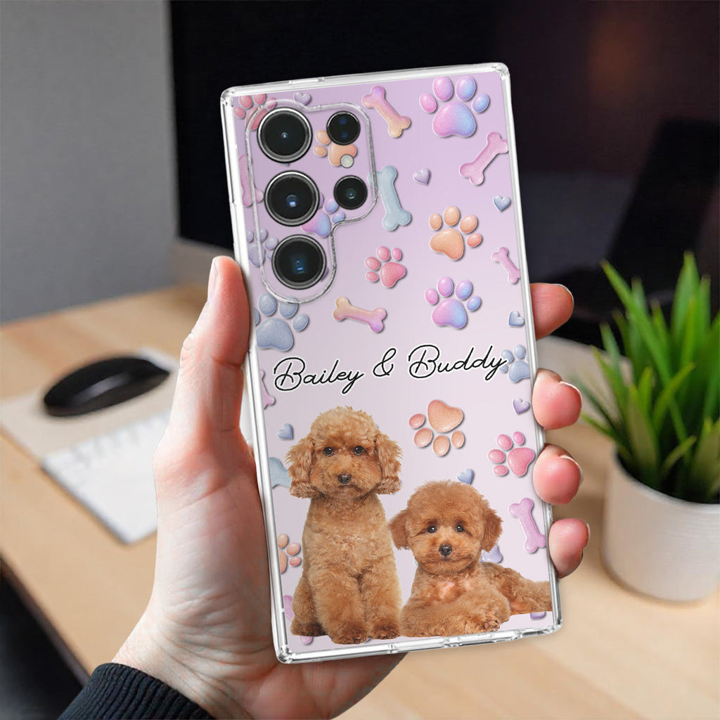 Lovely Dog Photo- Personalized 3D Effect Phone Case