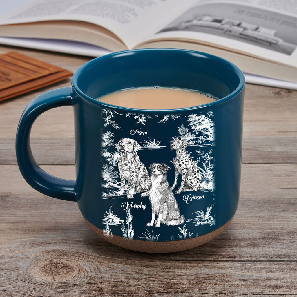 Custom Christmas Birthday Gifts For Dog Mom, Dog Lovers • Fancy You - Personalized Pottery Mug