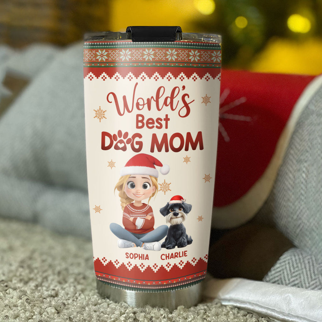 Custom Christmas Birthday Gifts For Dog Mom, Dog Lovers • No Others Than You - Personalized Tumbler