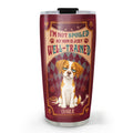 Custom Christmas Birthday Gifts For Dog Lovers • Trained To Perfection - Personalized Tumbler