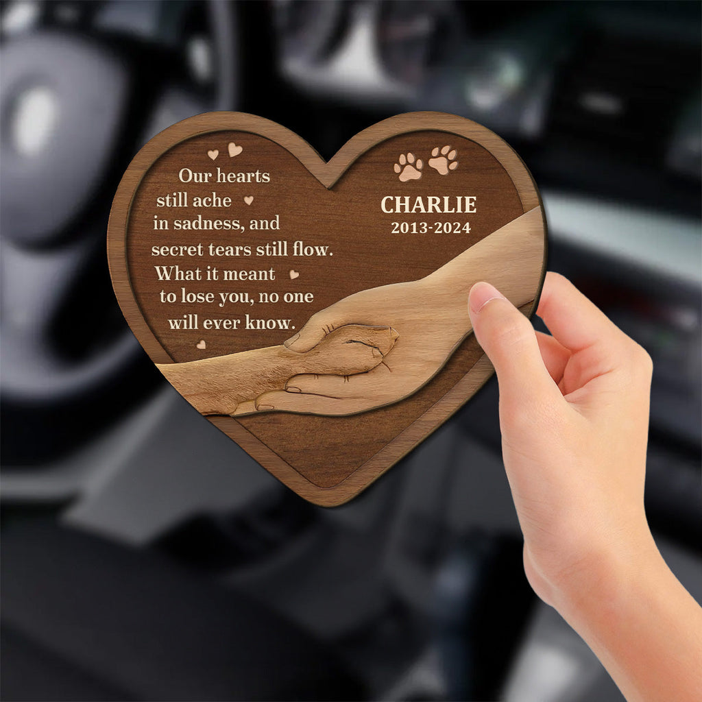 No One Will Ever Know - Personalized Car Visor Clip