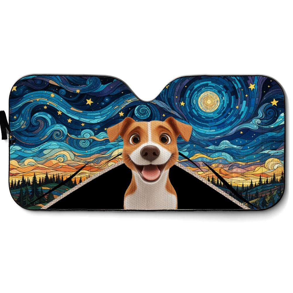Custom Christmas Birthday Gifts Car Accessories for Dog Parents • Go Together - Personalized Car Sunshade
