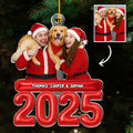 Us And Our Children Photo - Personalized Acrylic Ornament