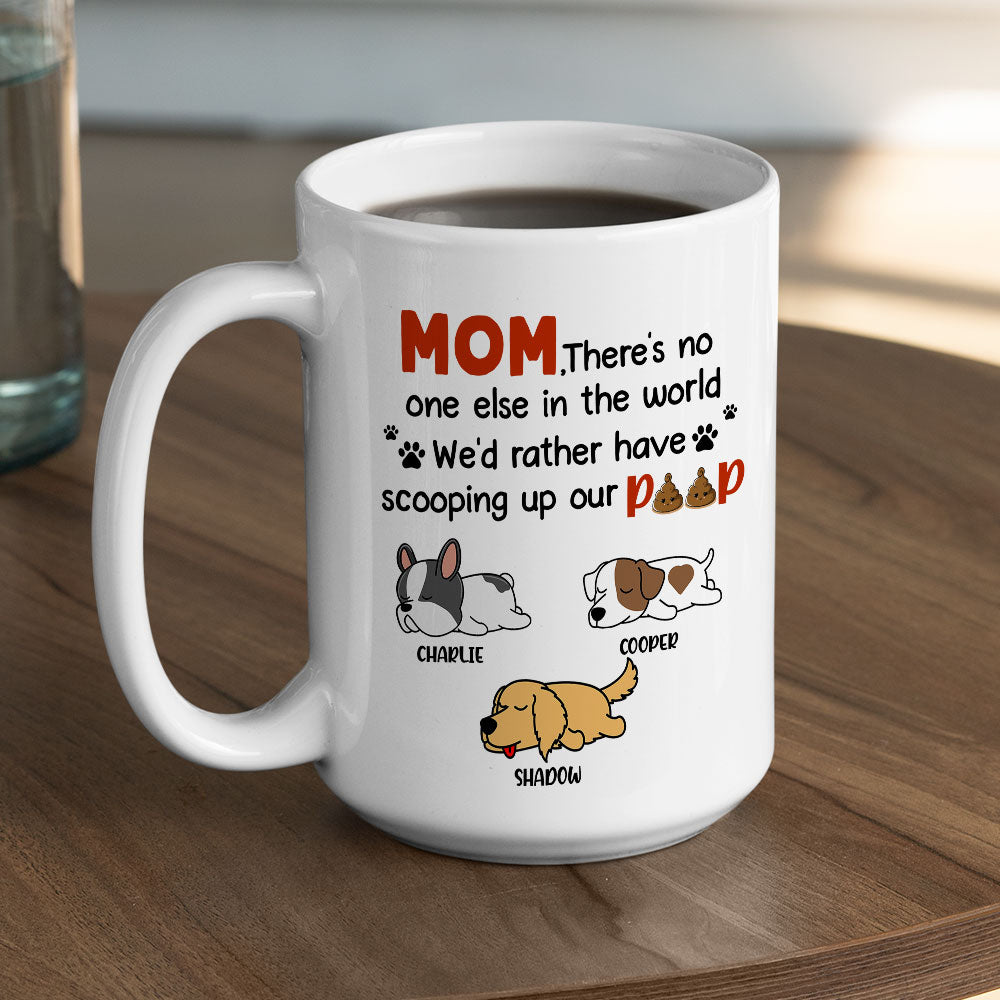 Custom Christmas Birthday Gifts For Dog Lovers • No One Else - Personalized Coffee Mug