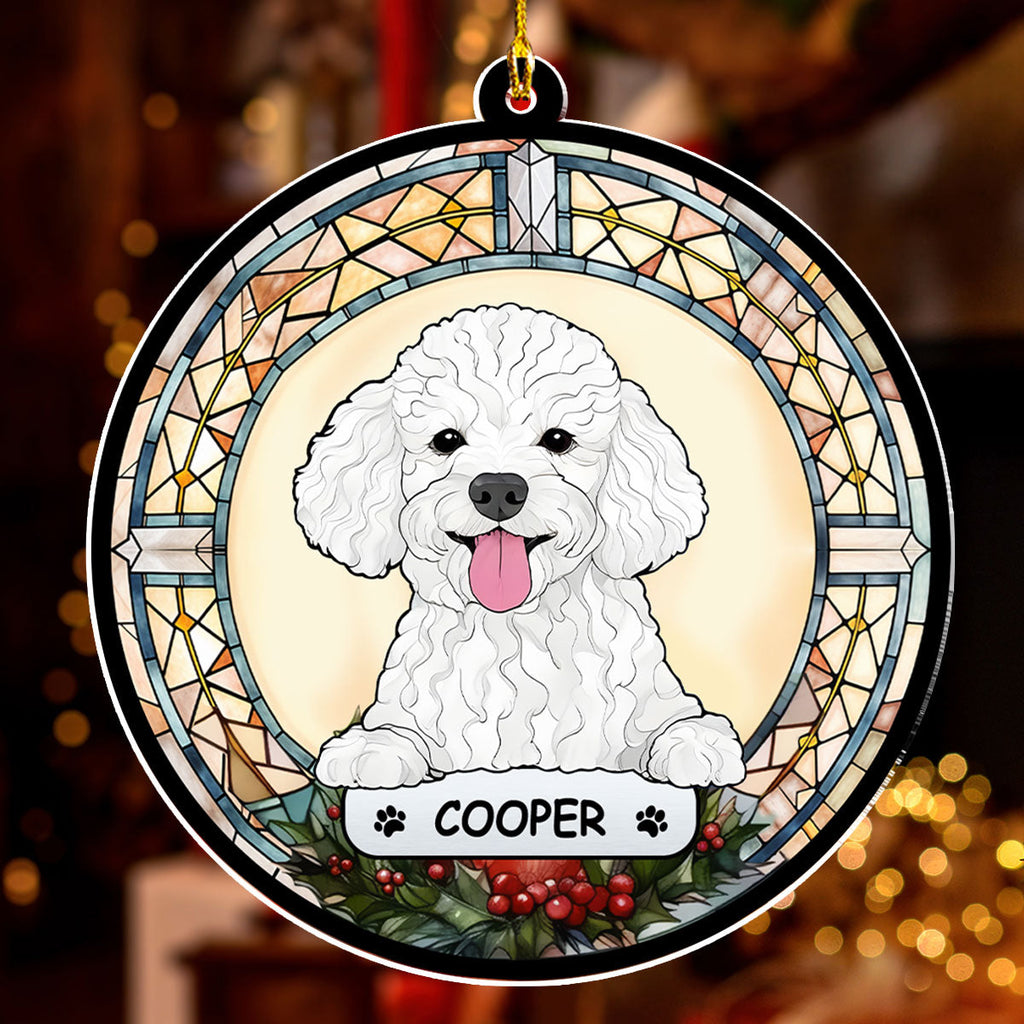 Cheerful Christmas - Personalized Acrylic Ornament