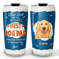 Custom Christmas Birthday Gifts For Pet Lovers • Thank For Picking Up My Poo And Stuff - Personalized Tumbler