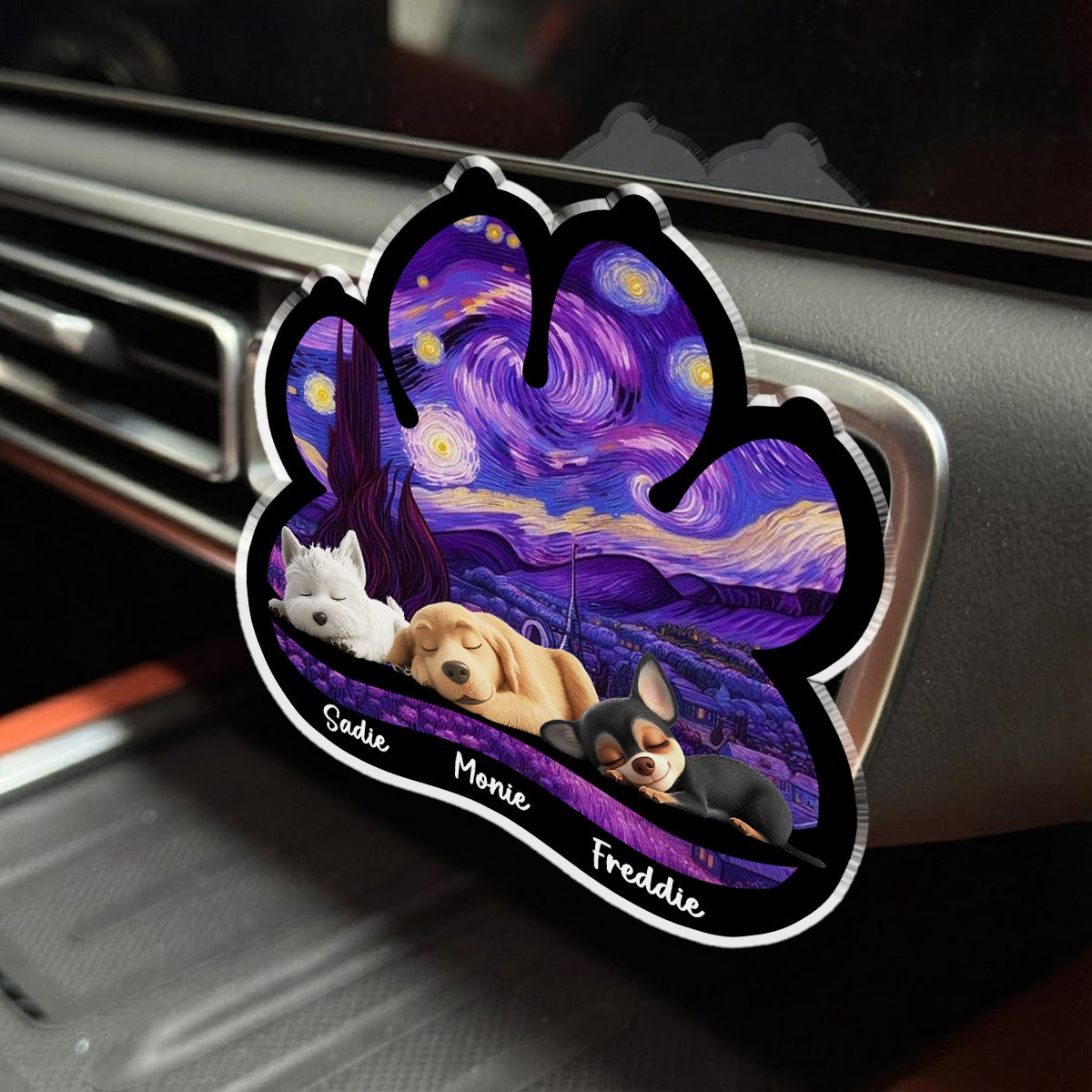 Lay Here With Me - Personalized Car Vent Clip
