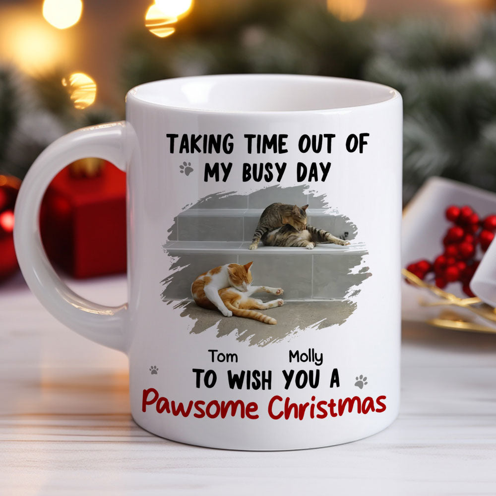 My Busy Day Photo - Personalized Coffee Mug