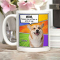 Custom Photo Mother's Father's day Birthday Gifts For Dog Lovers • For Putting Up Photo - Personalized Coffee Mug