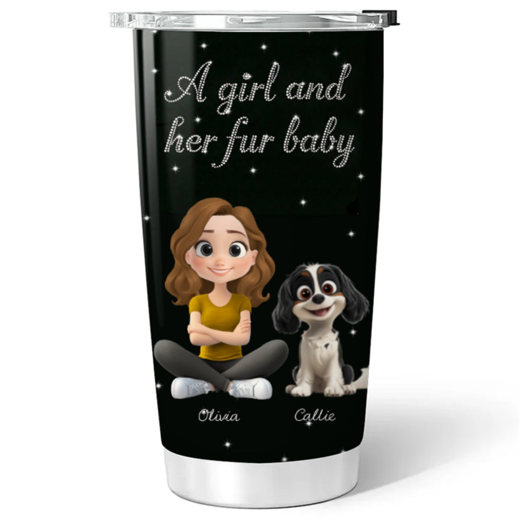 Custom Christmas Birthday Gifts For Pet Mom, Pet Lovers • Every Second With Them - Personalized Tumbler