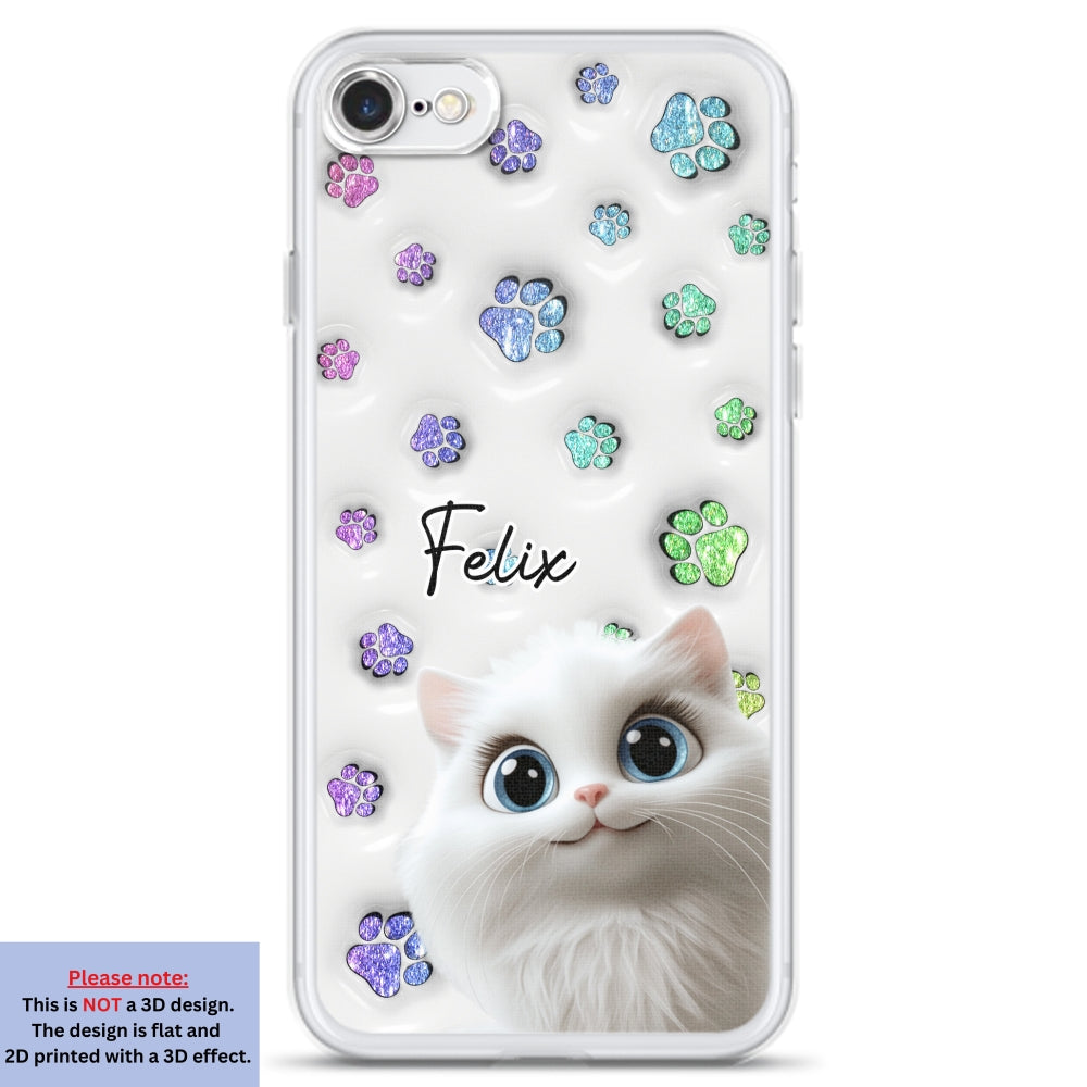Cat Baby - Personalized 3D Inflated Effect Phone Case