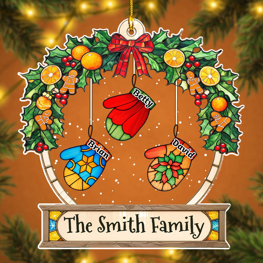 Lovely Gloves Hanging - Personalized Acrylic Ornament