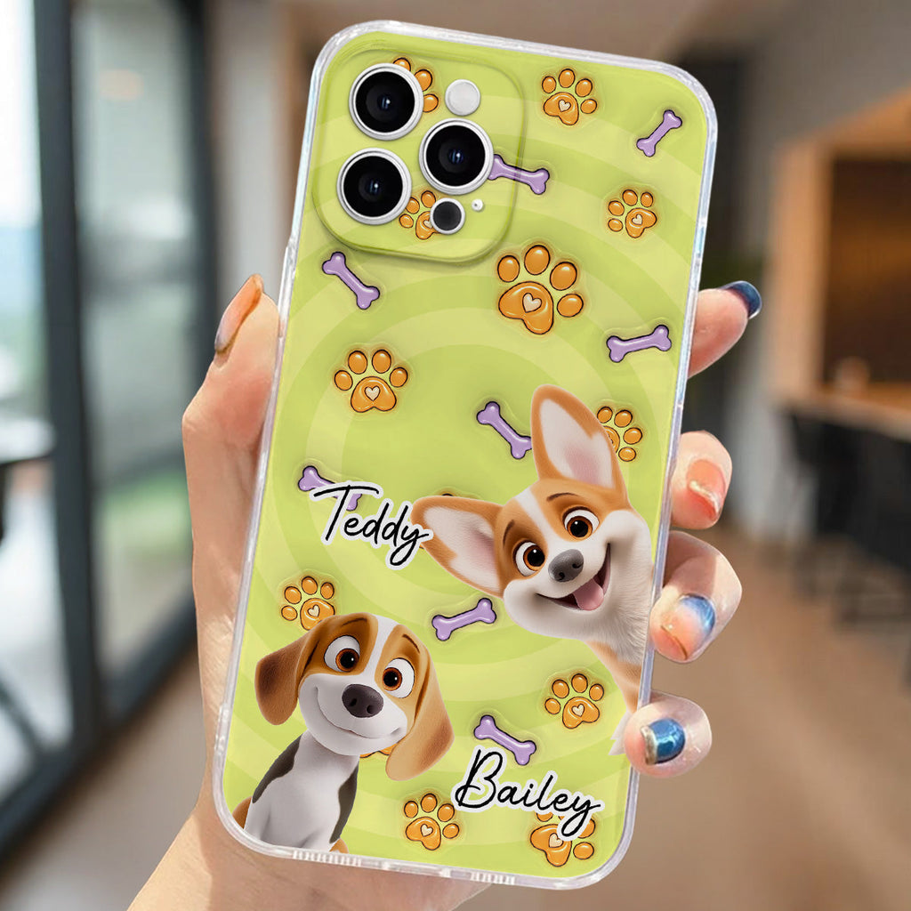 This Human Belongs To Us Cartoon - Personalized 3D Inflated Effect Phone Case