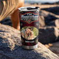 Custom Christmas Birthday Gifts For Dog Dad, Dog Lovers • The Ultimate Dog Dad Photo - Personalized 3D Effect Tumbler